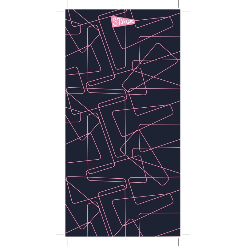 STAGE Jr. Face Tube – Zoid Pink