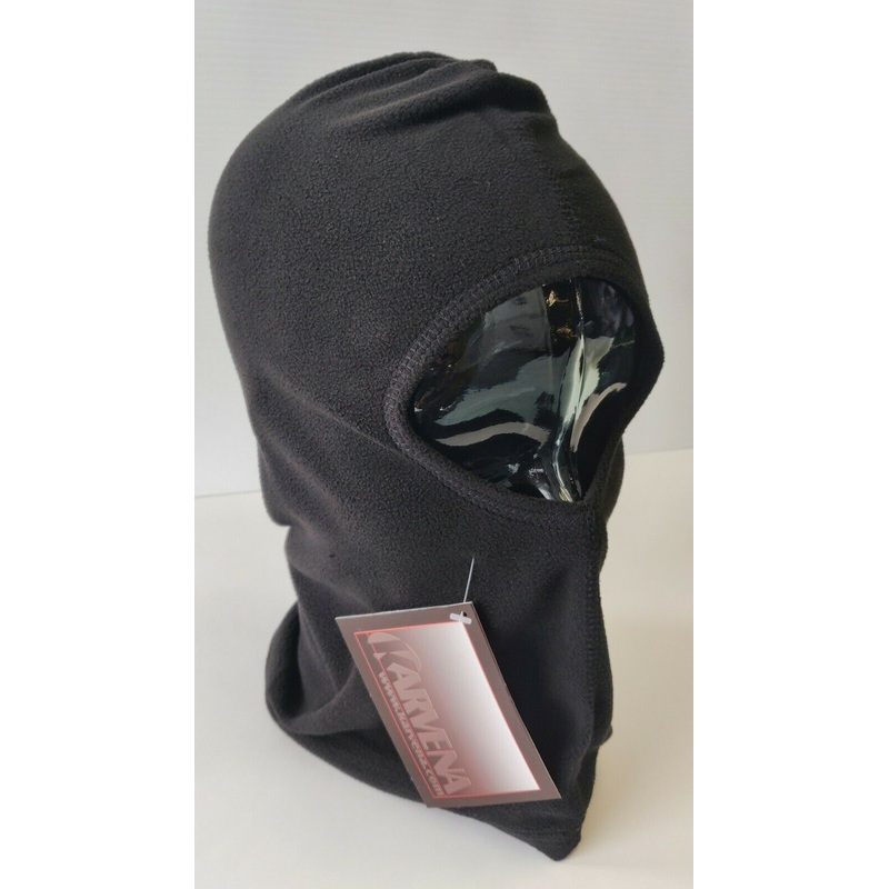 Karvena Black Fleece Balaclava – Youth