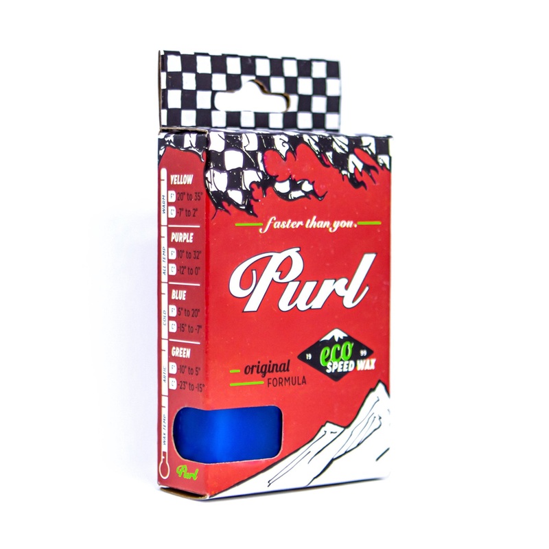 Purl Cold/Winter Blue – Ski & Snowboard Wax (65 Grams)