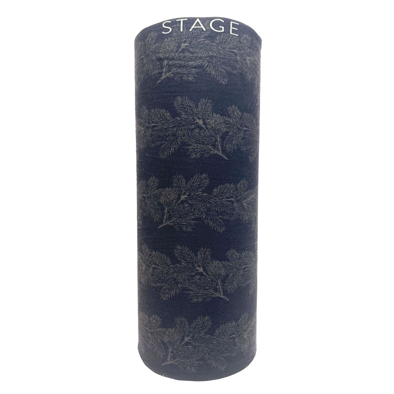 STAGE Face Tube – Floral Black – Fleece – Adult Small