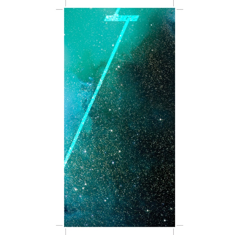 STAGE Face Tube – Green Galaxy – Adult