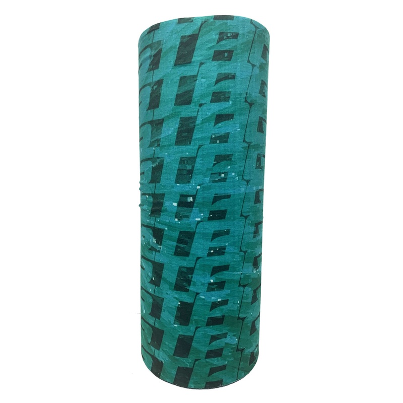 STAGE Face Tube – Green Matrix – Adult