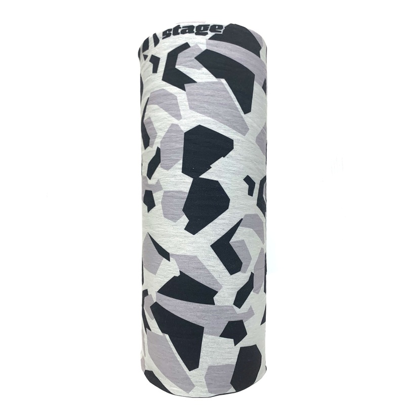 STAGE Jr Face Tube – Snow Camo – Fleece – Jr Large