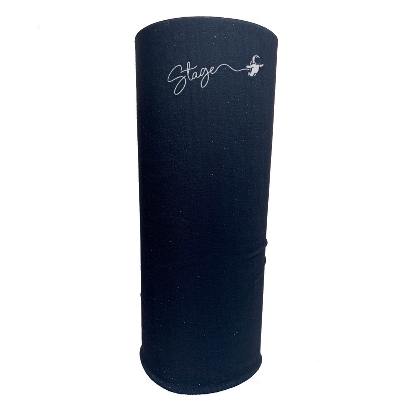 STAGE Jr Face Tube – Space Walker Black – Fleece – Jr Small (4-7)