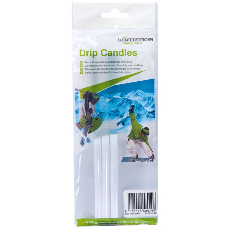 Wintersteiger Drip Candles – Clear P-Tex – 3 Pack