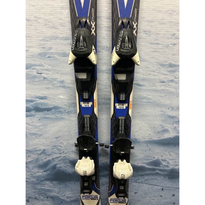 Used Salomon XDrive Focus 150cm Skis w/ Salomon L10 Demo Binding