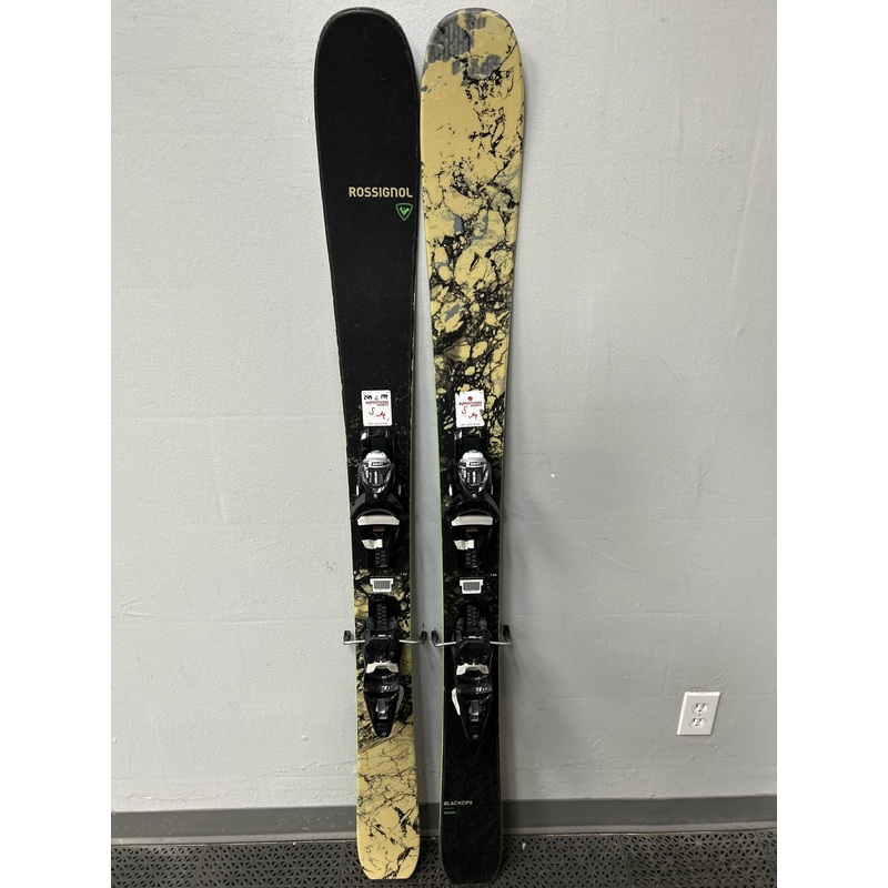 Used Rossignol Black Ops Sender 154cm Skis w/ Look NX12 Demo Binding