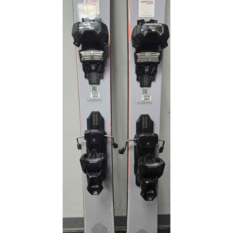 Used Salomon QST 106 181cm w/ Tyrolia Attack 14 Adjustable Bindings