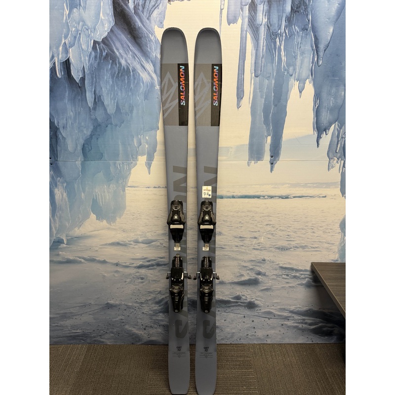 Used Salomon QST 92 184cm w/ Salomon Strive 13 Adjustable Bindings