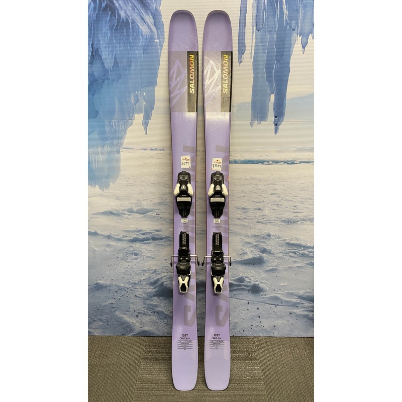 Used Salomon QST OneOsix 173cm w/ Tyrolia Attack 14 Adjustable Bindings