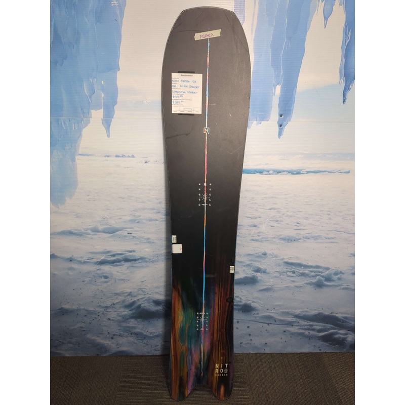 Used Nitro Squash 2024 Snowboard 159CM