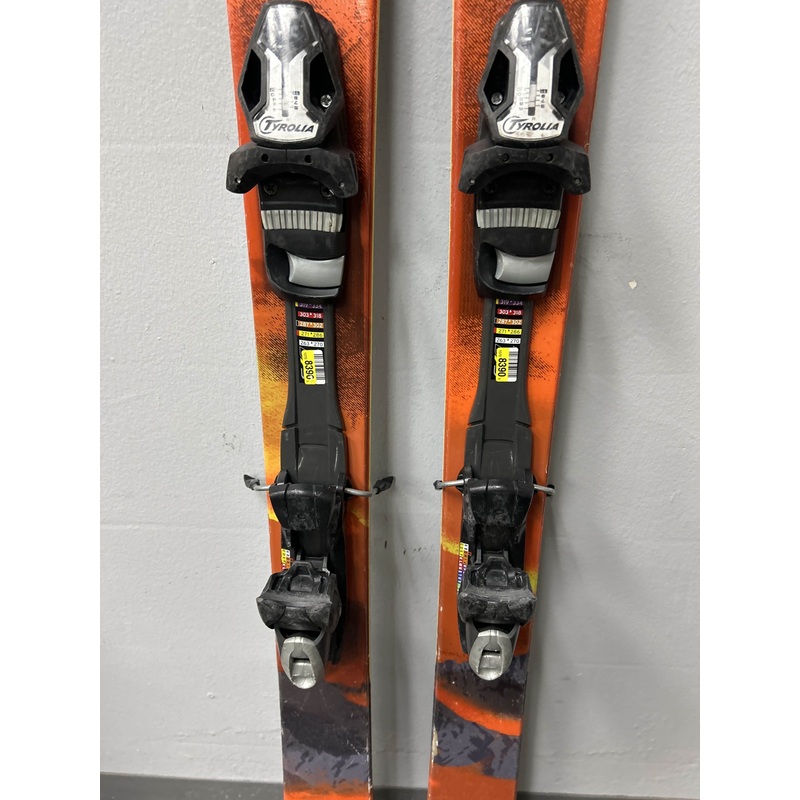 Used Salomon Q 98 Ski 180cm w/ Rental Tyrolia SP12 Binding