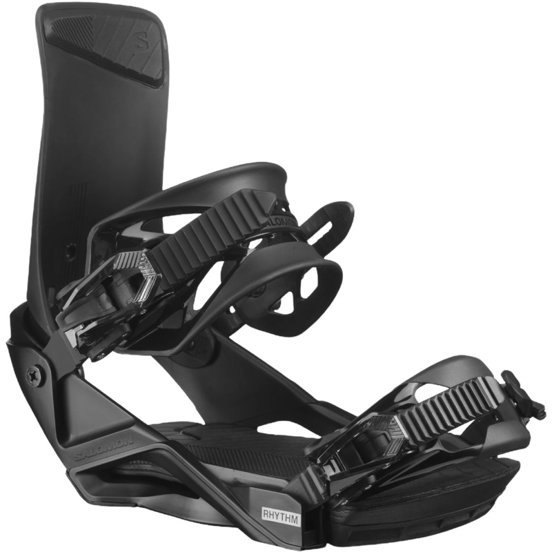 Salomon Rhythm Black Snowboard Bindings – 2025