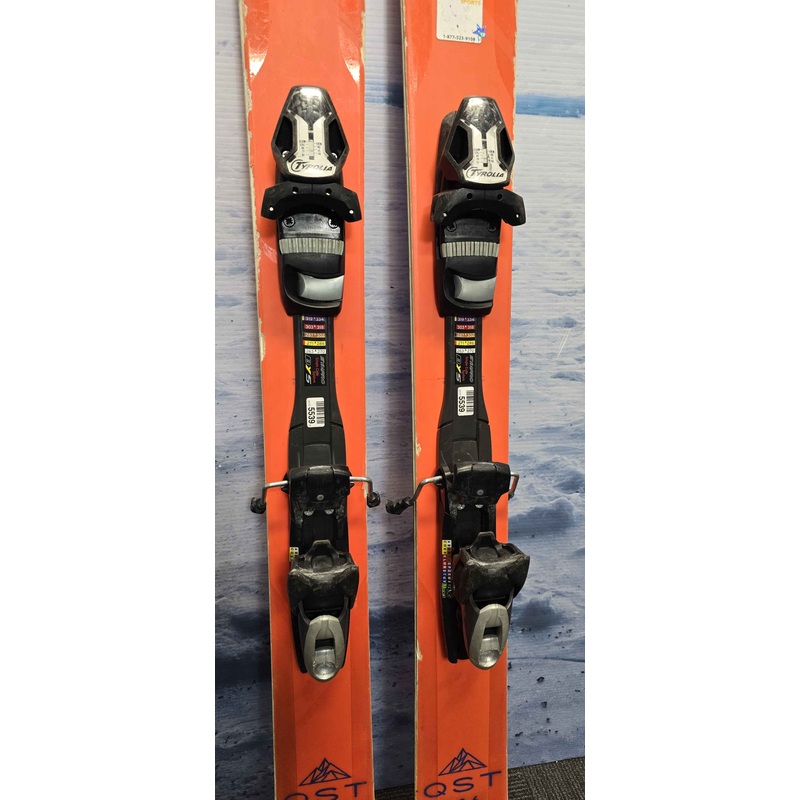 Used Salomon QST 106mm 167cm w/ Tyrolia SP12 Adjustable Bindings
