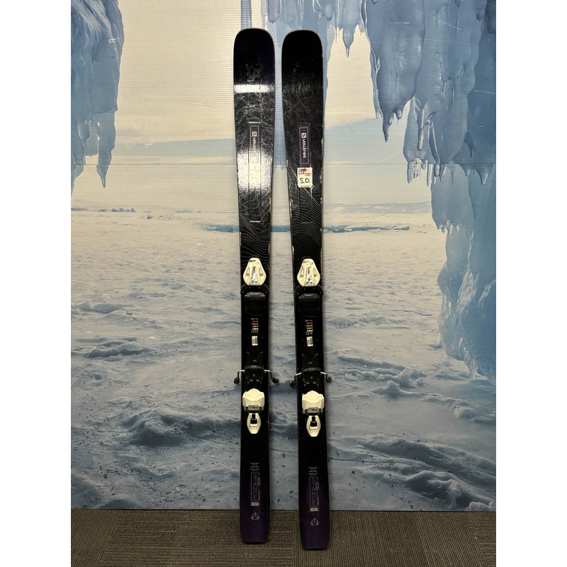 Used Salomon Stance 88 Ski 161cm w/ Tyrolia SP 10 Grip Walk Rental Binding