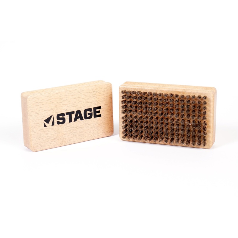 STAGE Horsehair Wax Brush – Ski & Snowboard Tuning Brush