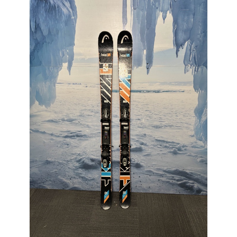 Used Head Junior Caddy 81 Ski 151cm w/ Tyrolia Sympro 7.5 Rental Bindings