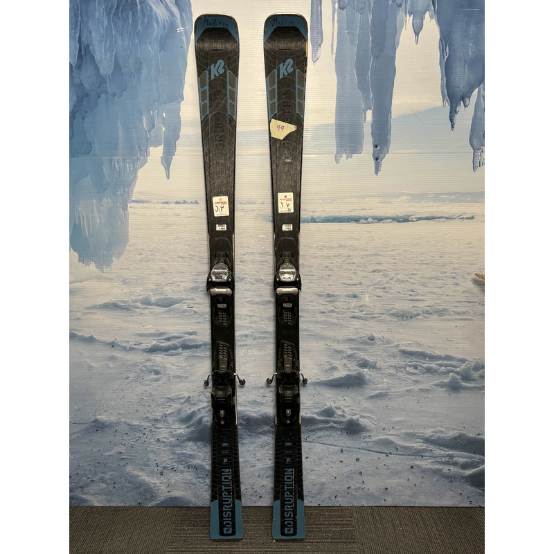 Used K2 Disruption 74 Ski 160cm w/ Marker 10 Rental Binding