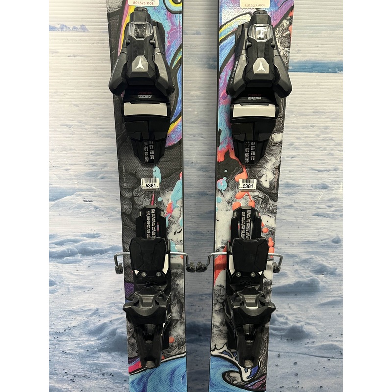 Very Lightly Used Atomic Bent Chetler 110 180cm Skis w/ Atomic Strive 13 Demo Binding