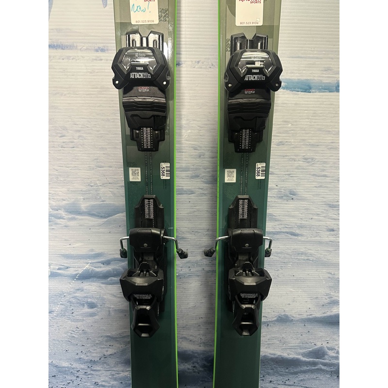Very Lightly Used Elan Ripstick 189cm w/ Tyrolia Attack LYT13 GW Bindings