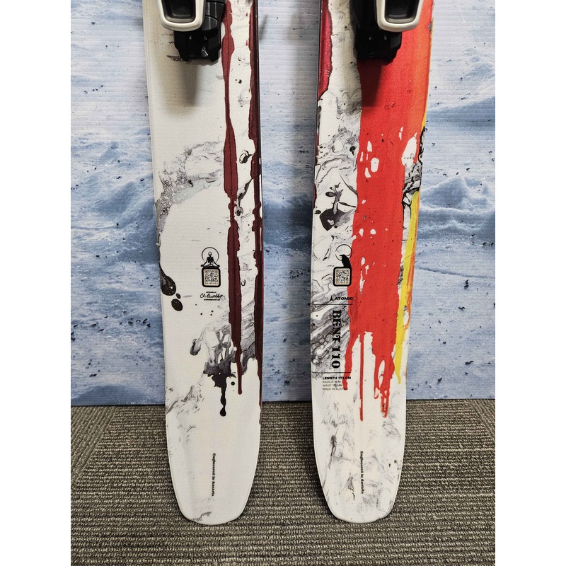 Atomic Bent Chetler 110 Skis – 172cm w/ Atomic Strive 11 Demo Binding