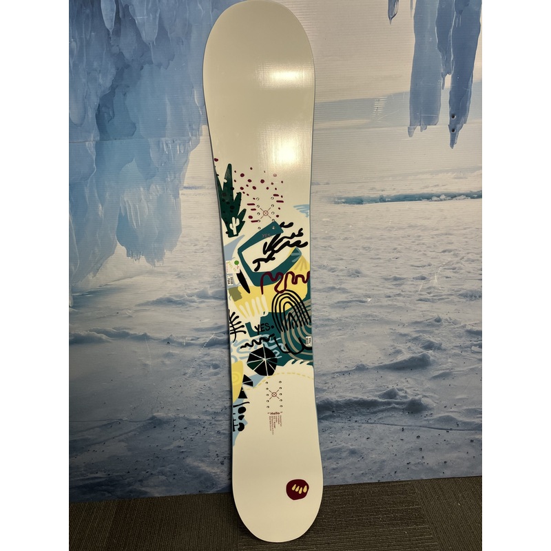 Lightly Used Yes Hello 2025 155CM Snowboard