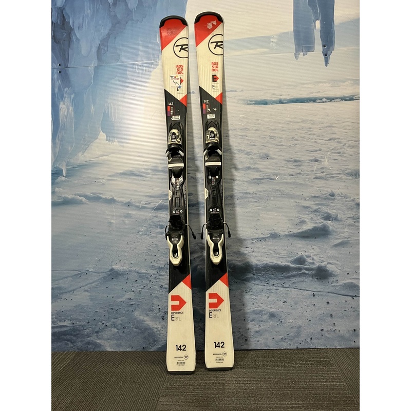 Used Rossignol ERTL 77 142 Cm Ski w/ Look Express 10 Binding