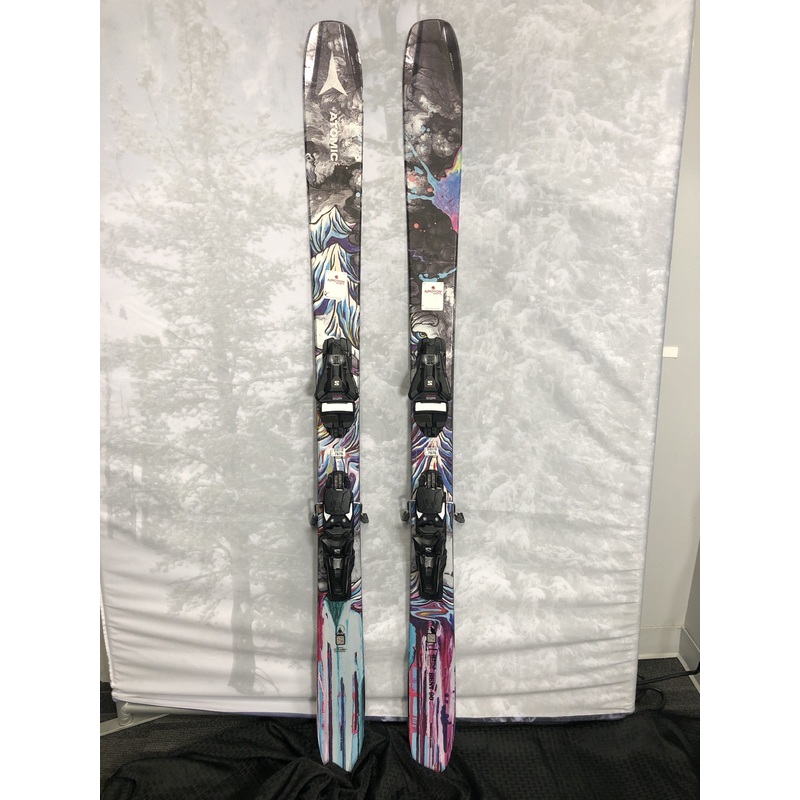Lightly Used 2025 Atomic Bent Chetler 90 Skis – 157cm w/ Salomon Strive 13 GW binding