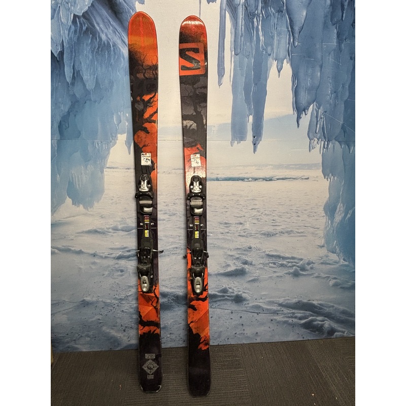 Used Salomon Q98 Ski 180cm w/ Tyrolia SP12 Demo Binding