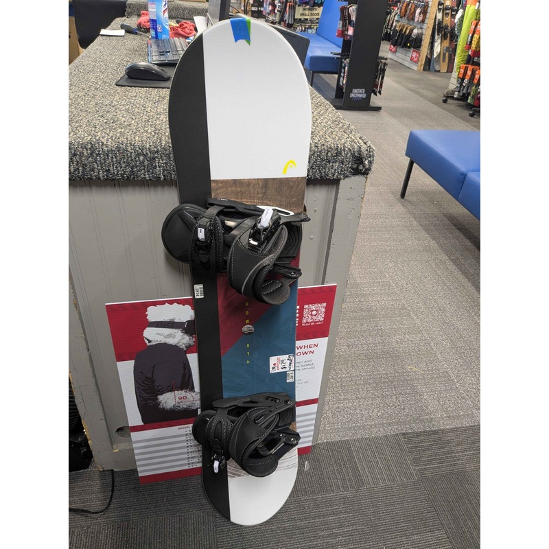 Like New Head Rowdy Kids Snowboard – 118CM W/ Head Small P JR Binding