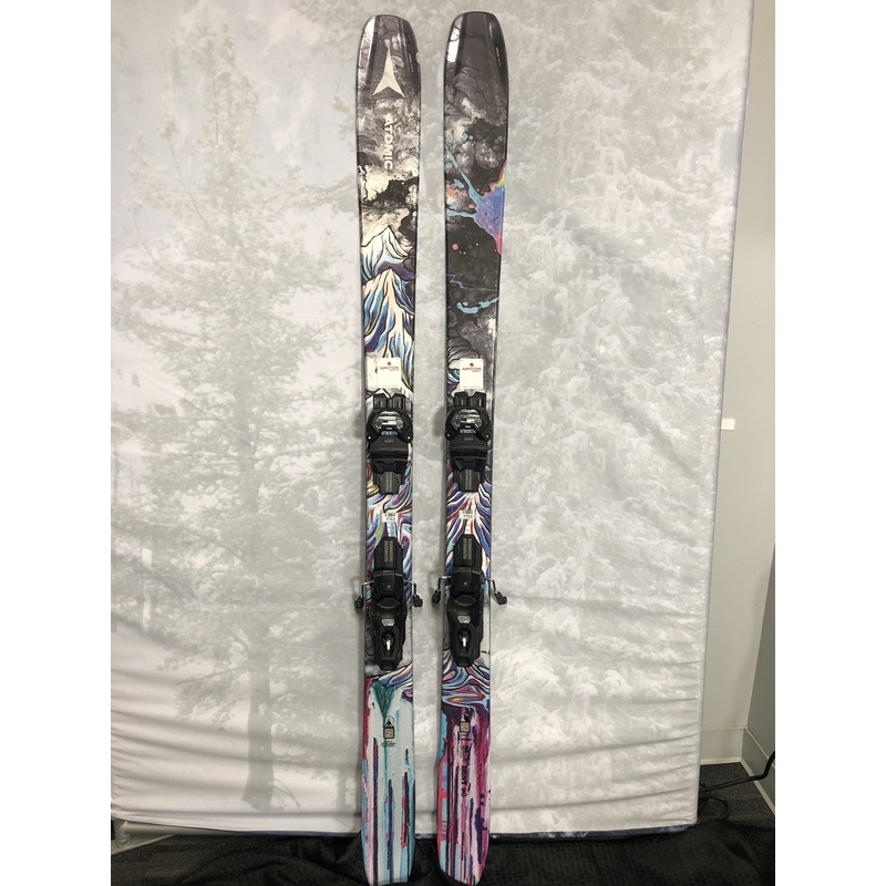 Lightly Used 2025 Atomic Bent Chetler 90 Skis – 166cm w/ Tyrolia Attack LYT 11 GW binding.