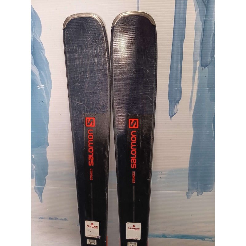 Used Salomon Stance 80 2022 Skis 177cm w/ Salomon M11 GW Bindings