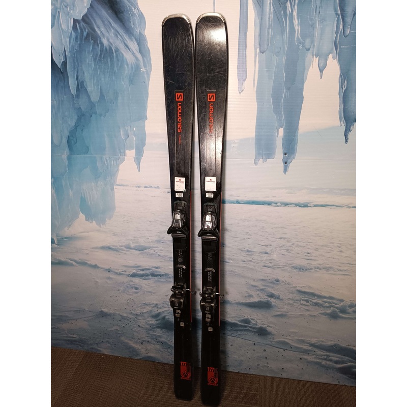 Used Salomon Stance 80 2022 Skis 177cm w/ Salomon M11 GW Bindings