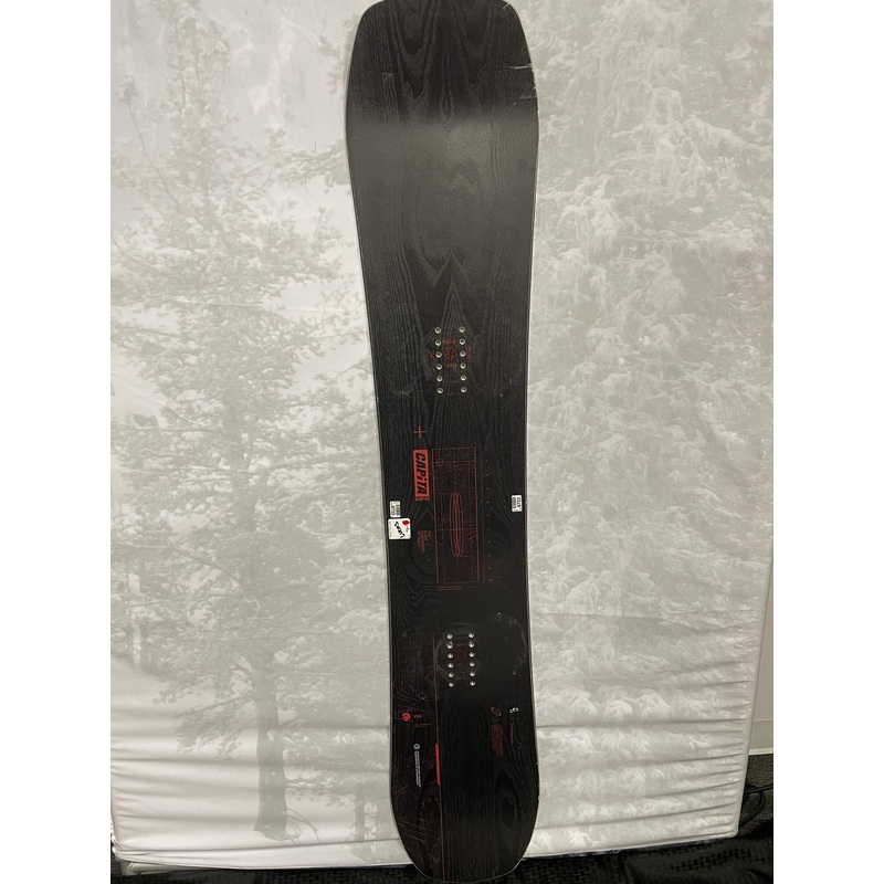 Lightly Used 2025 Capita Black Snowboard of Death Snowboard 156cm