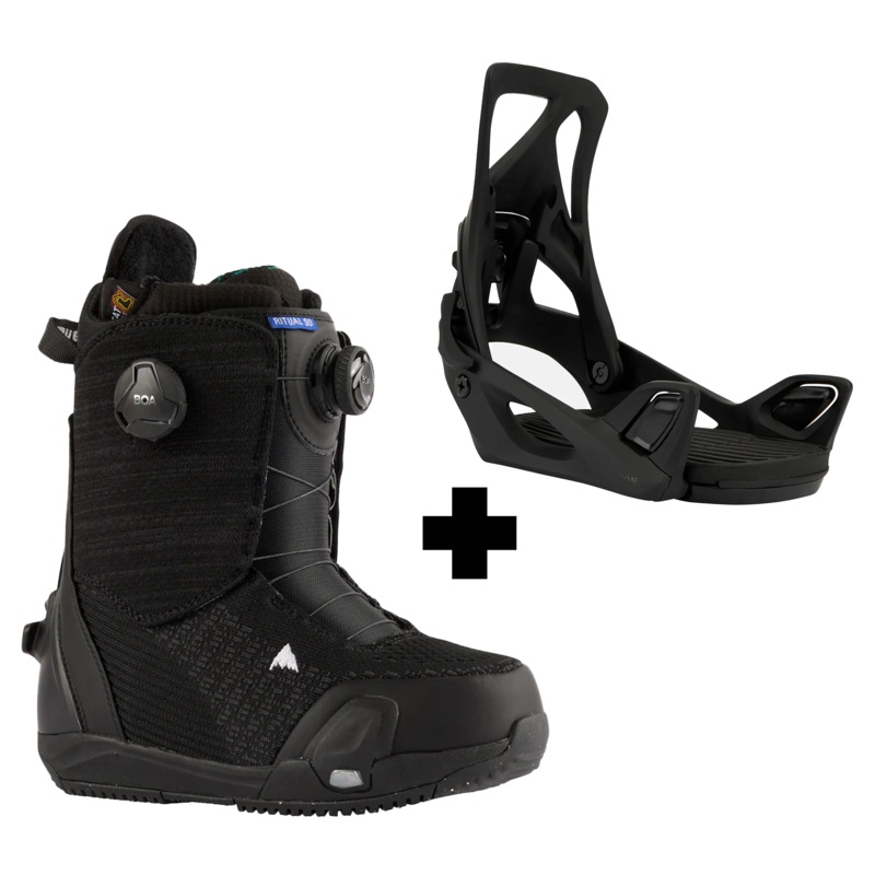 Lightly Used Women’s Burton Ritual Step-On Boot & Binding Combo