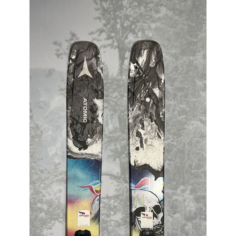 Very Lightly Used Atomic Bent Chetler Skis 120 184 cm w/ Salomon Strive 13 GW Demo Bindings