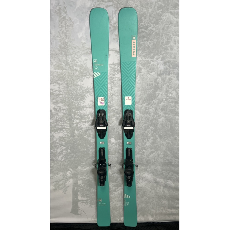 Lightly Used 2025 Armada Reliance 82 TI Skis 158cm w/ Aramda Strive 11 GW Binding