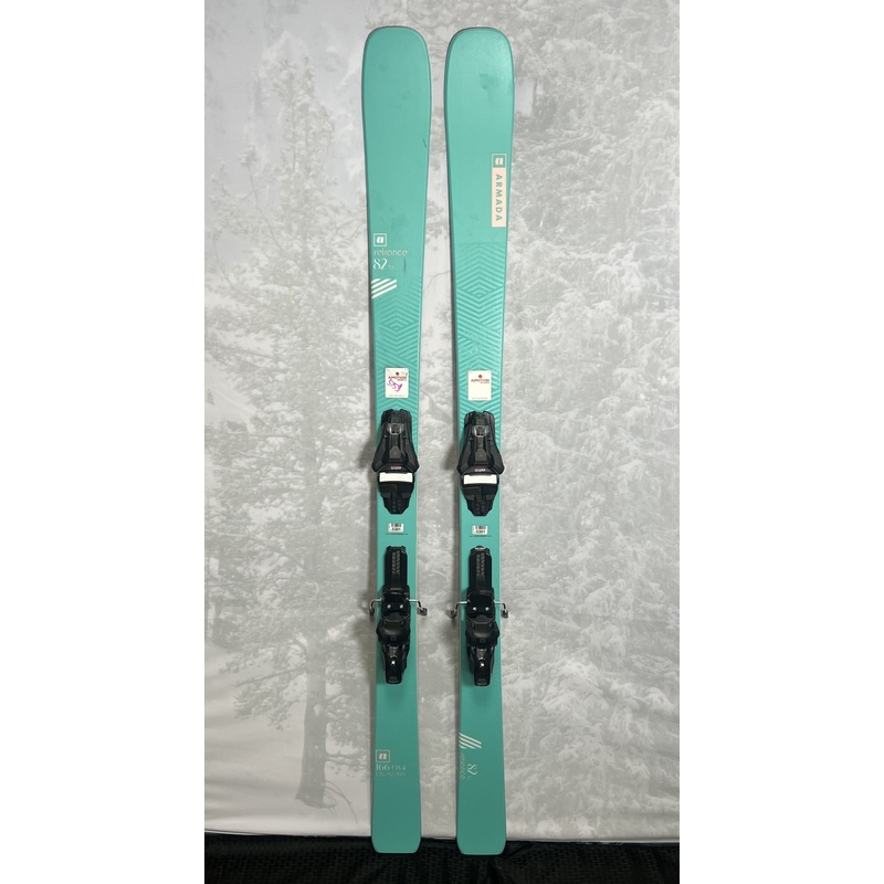 Lightly Used 2025 Armada Reliance 82 TI Skis 166cm w/ Aramda Strive 11 GW Binding