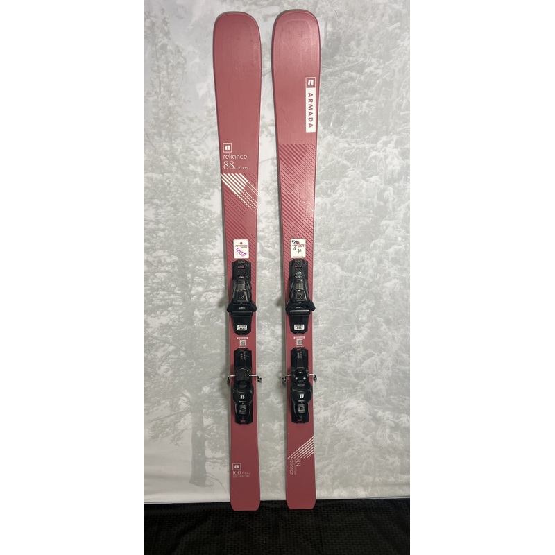 Lightly Used 2025 Armada Reliance 88 C Skis 160cm w/ Atomic 10 GW Binding