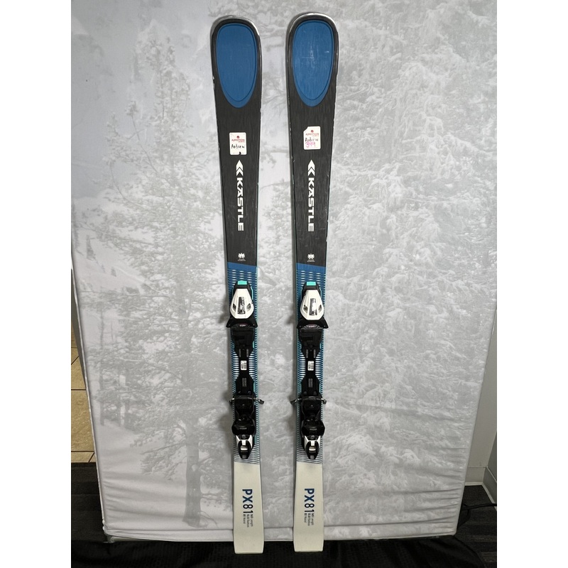 Used Kastle Men’s Multiflex Base Skis Px 81 172 cm 2025 w/ Kastle K 11 PRD GW Demo Bindings
