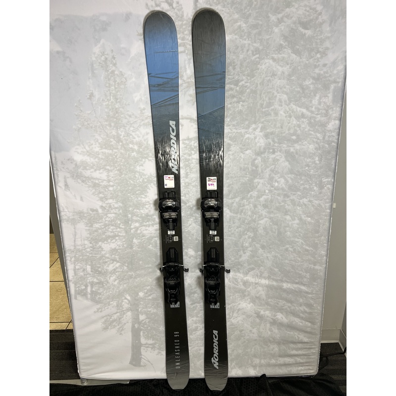 Used Nordica Unleashed Ice 98 174 cm Skis 2024 w/Tyrolia Attack 14 Demo Bindings