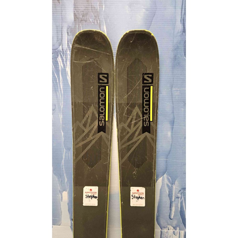 Used Salomon QST 92 Skis – 185cm w/ Tyrolia Attack 13 Demo Binding