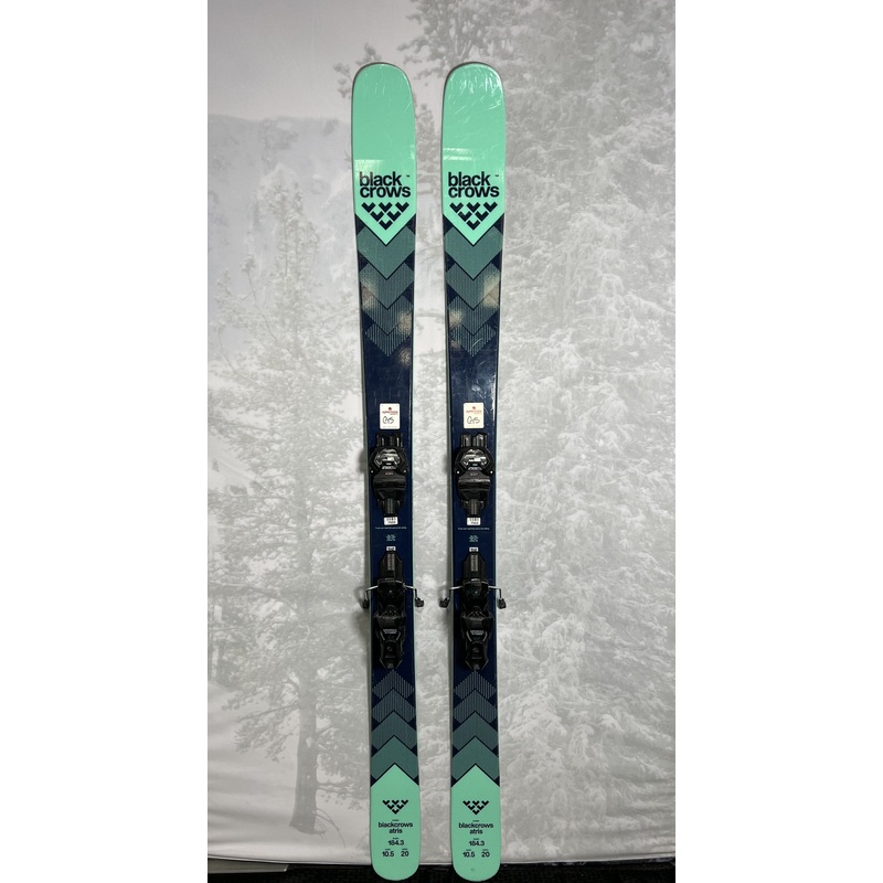 Heavily Used 2025 Black Crow Atris 184cm Ski w/ Tyrolia Attack LYT 13 GW Bindings