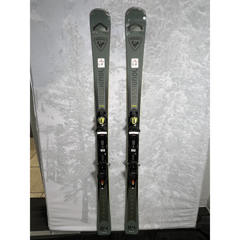 Used Rossignol Arcade 84 168cm Skis 2025 w/Look Konect GW Demo Bindings