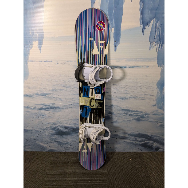 Used Contract Cobra 152cm Snowboard W/ Head Medium Binding
