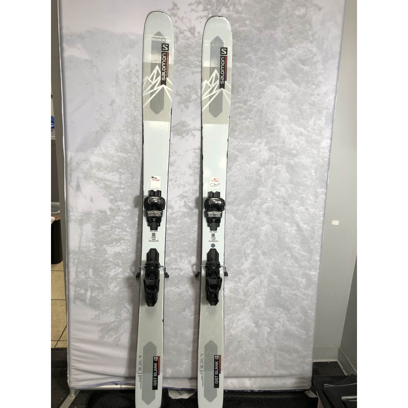 Used Salomon QST Blank Ski 186cm W/ Tyrolia Attack 14 Demo Binding