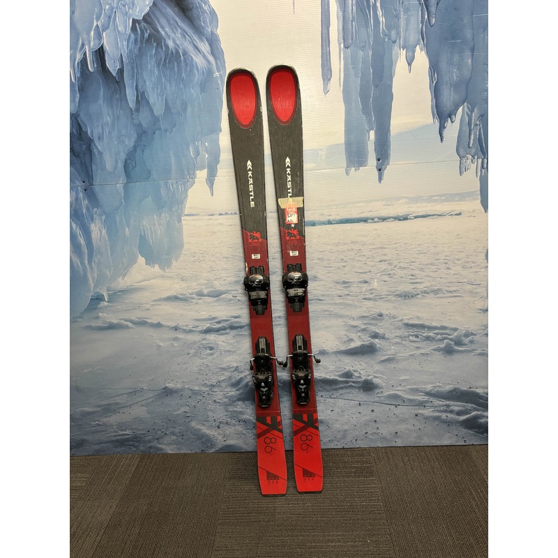 Used Kastle 86 Ti Ski 161cm w/ Tyrolia Attack 13 Rental Binding