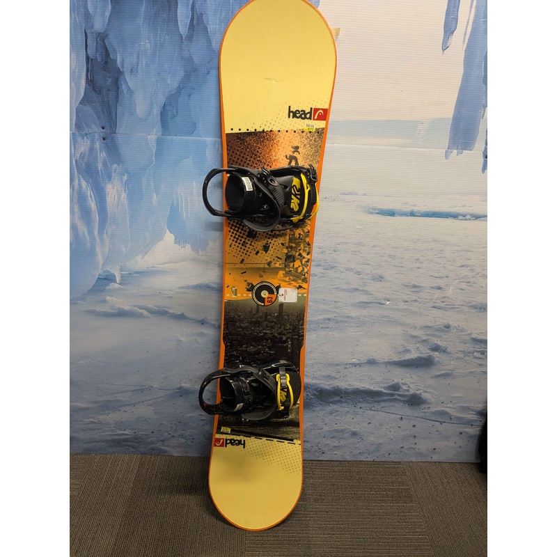Used Head Flocka 4D Snowboard 163cm W/ K2 XL Binding