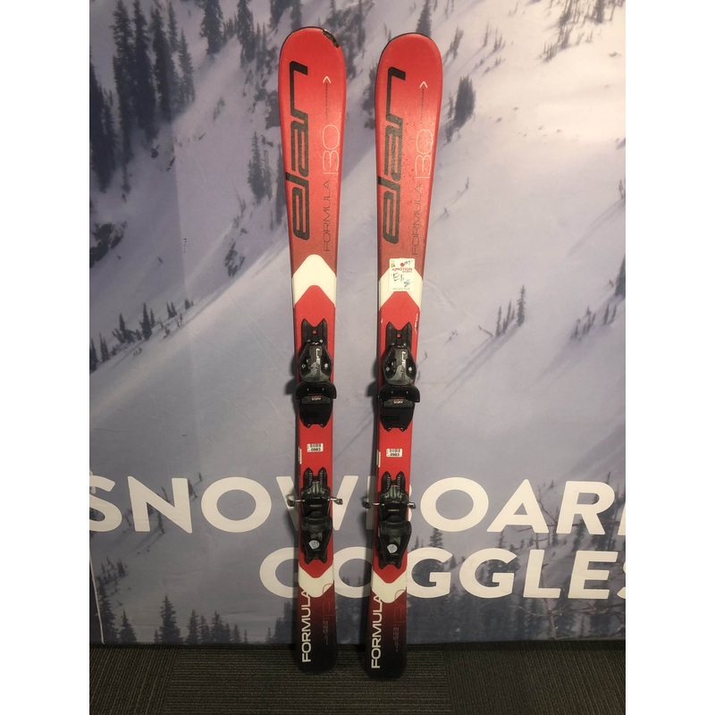 Well Loved Elan Formula 130cm Jr Kids Skis w/ Elan El 4.5 Binding