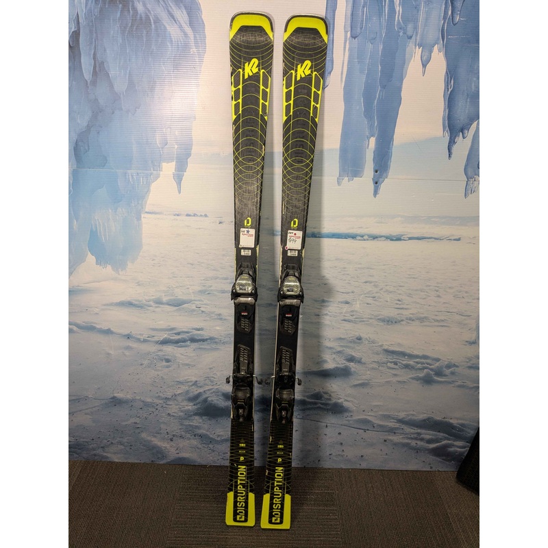 Well Loved 2021 K2 Disruption Men’s Ski w/ Marker M3 11 Gw Demo Bindings – 168CM